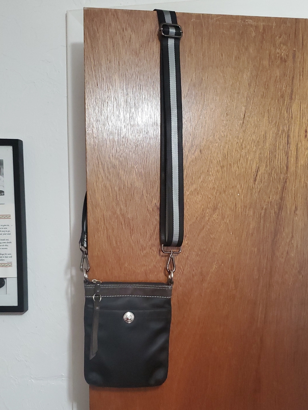 Coach Black Swing Crossbody Bag